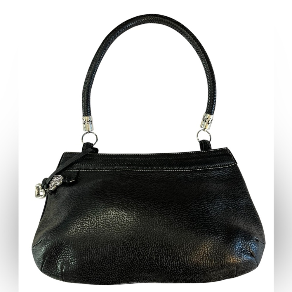 Brighton Black Leather Shoulder Bag #D224538 - Picture 5 of 12